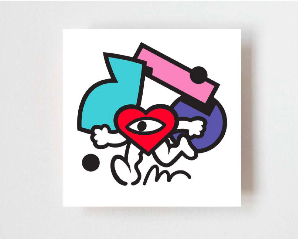 Throwing Shapes Screenprint