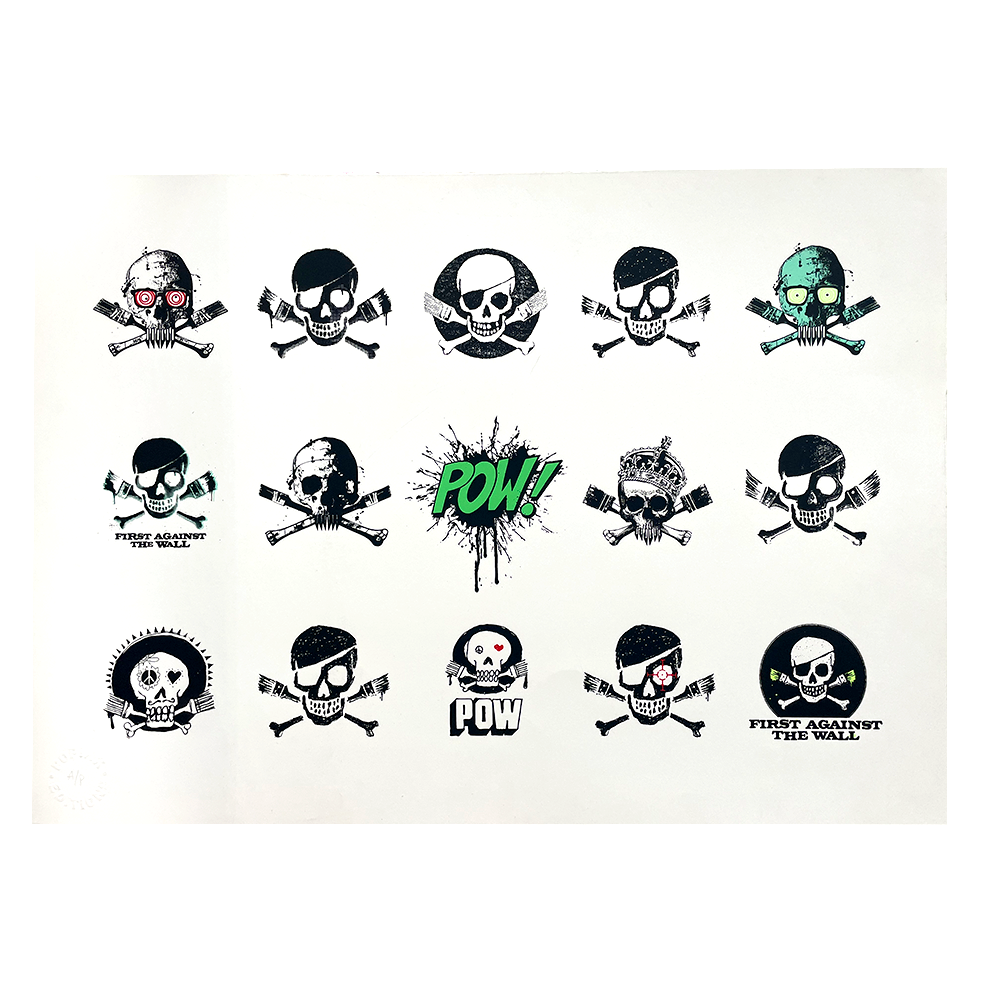 First Against The Wall (White)