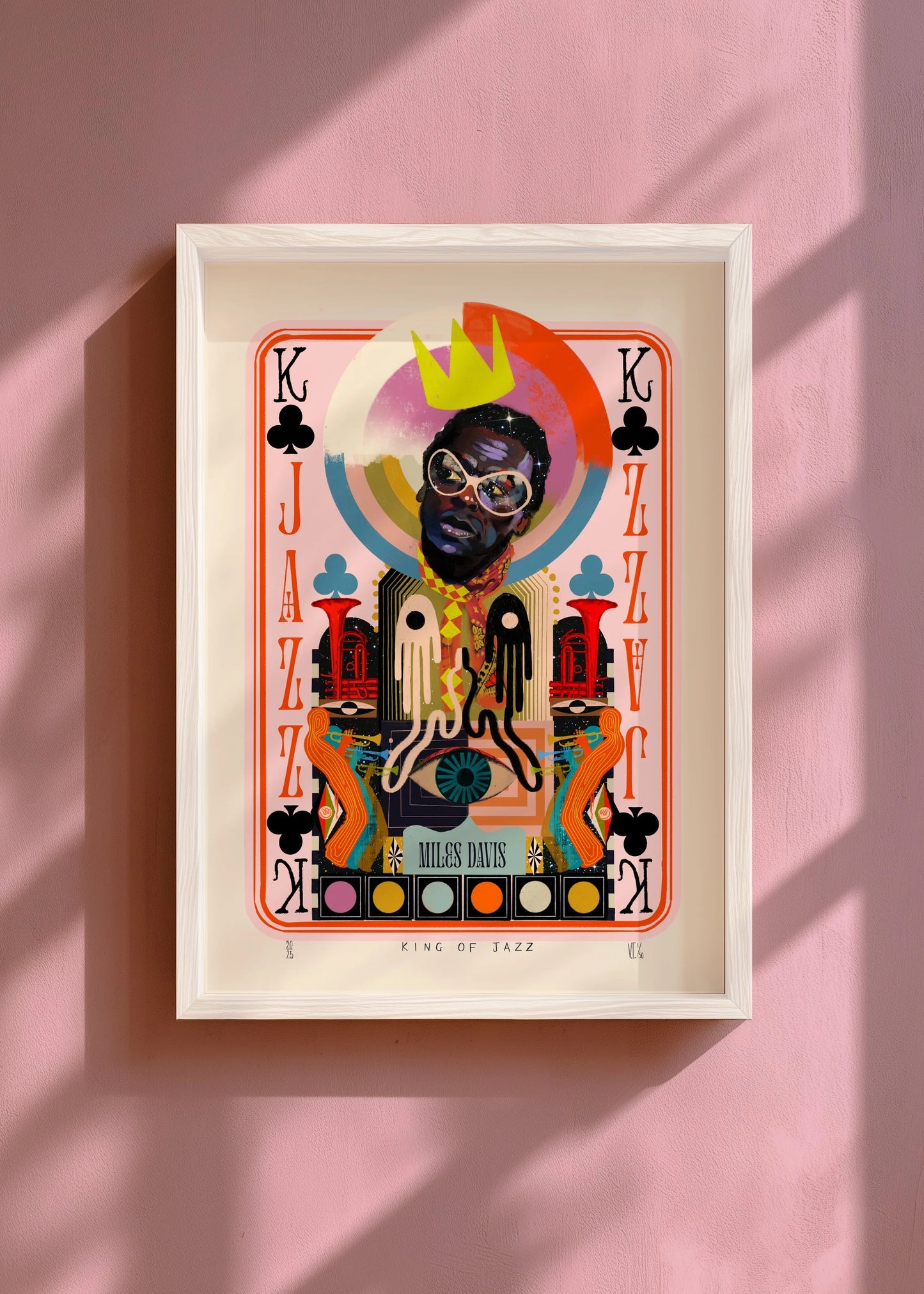 Magic Dance - Miles Davis - A1 Framed