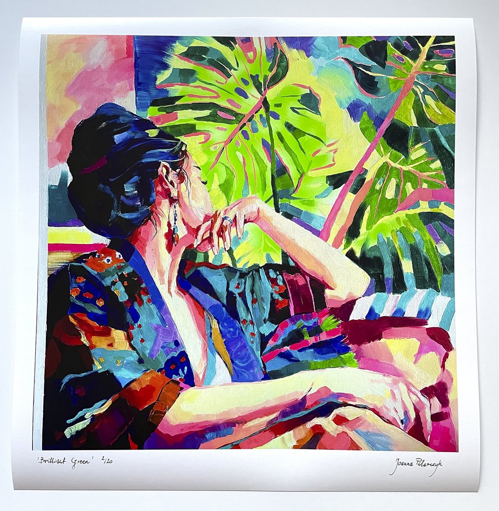 Brilliant Green Print