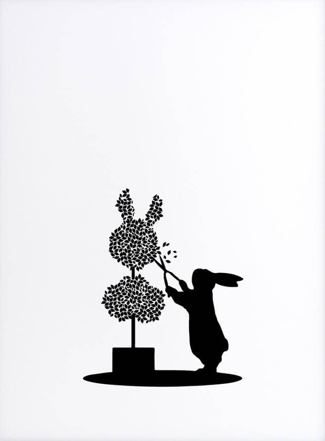 Topiary Rabbit