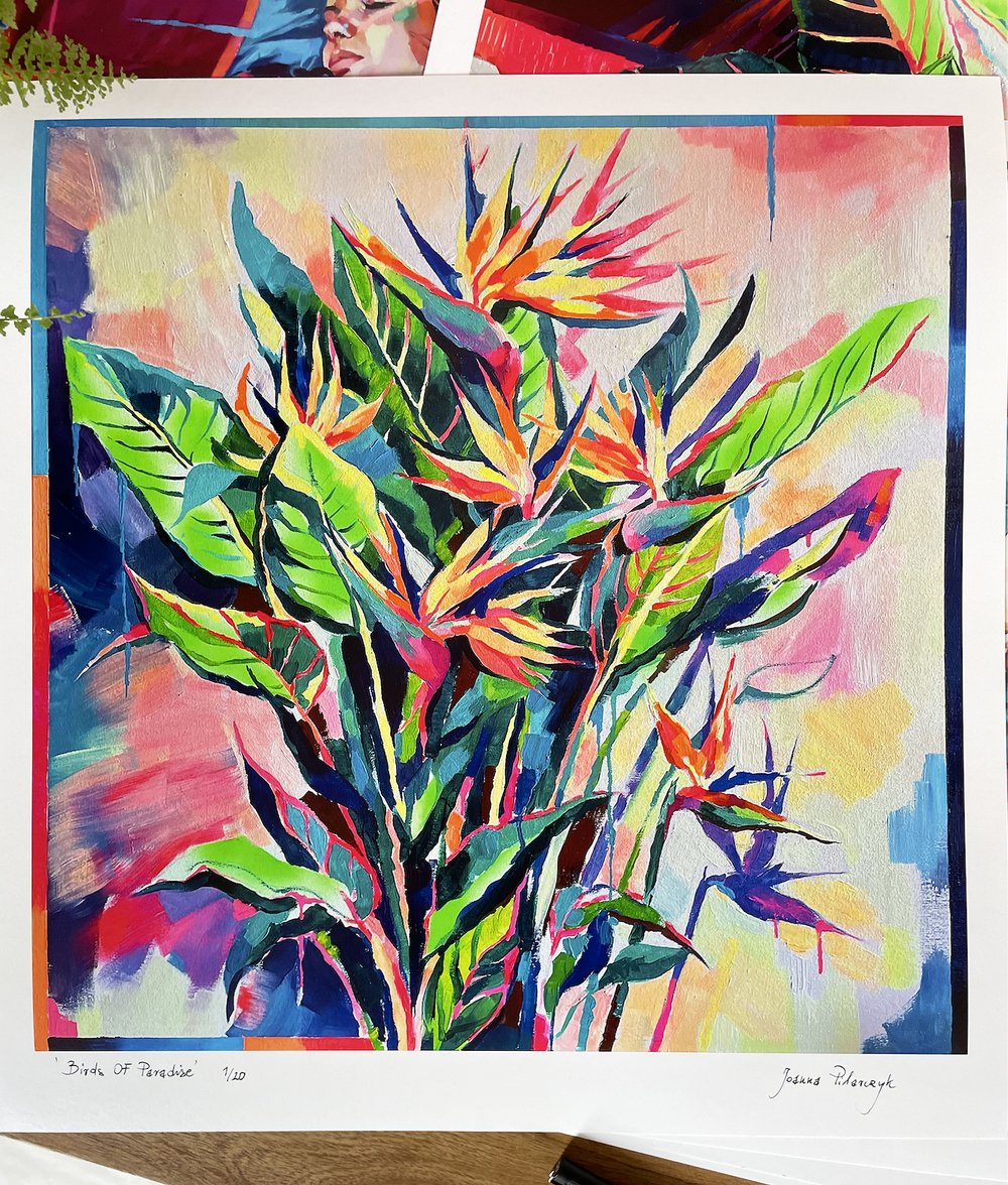 Birds of Paradise Print