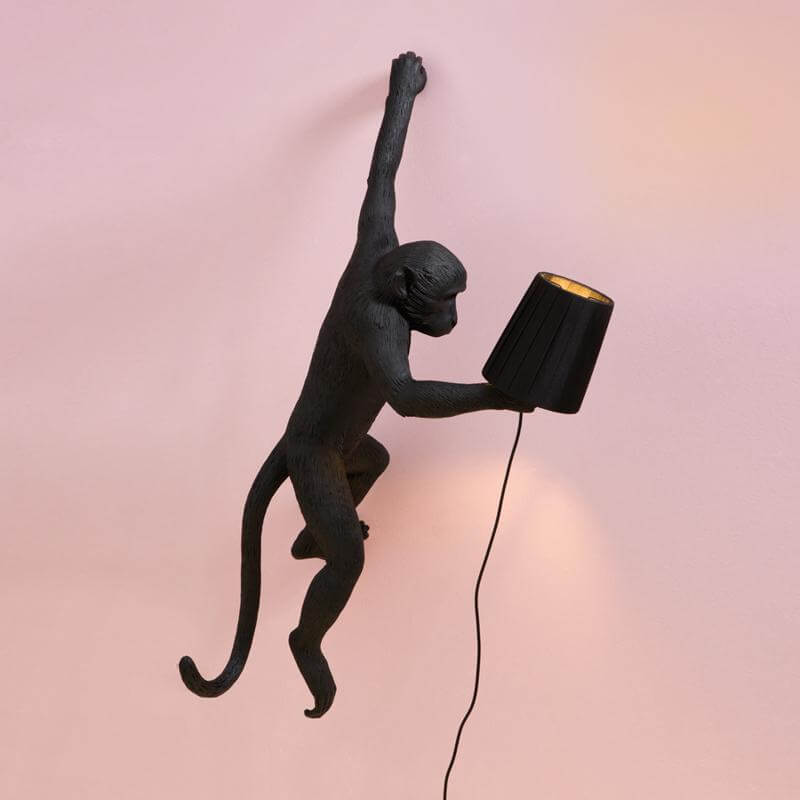 Monkey Lamp - Left Hand Hanging (Outdoor/Indoor)
