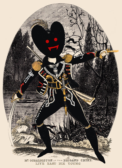 Mr Osbaldistone as the Brigand Chief