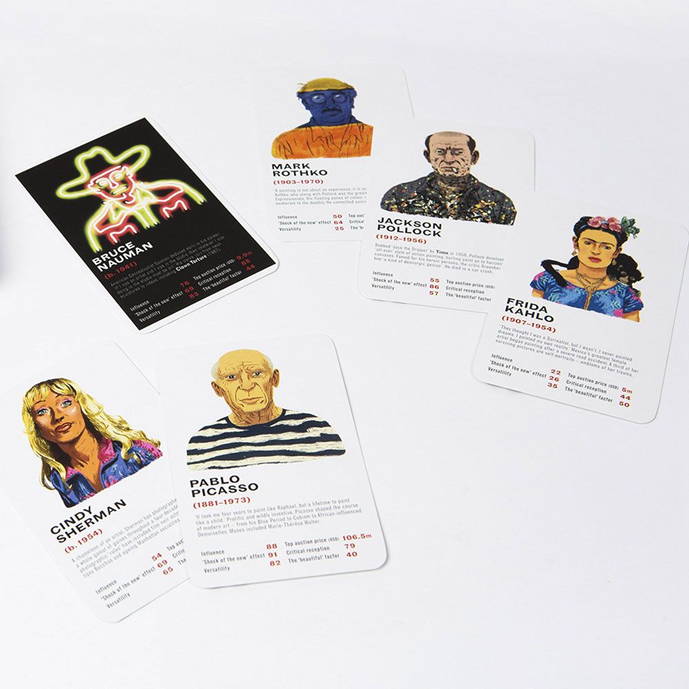 The Art Game - Artists' Trump Cards