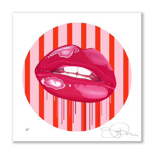 Hot Pink Pop (candy Stripe)