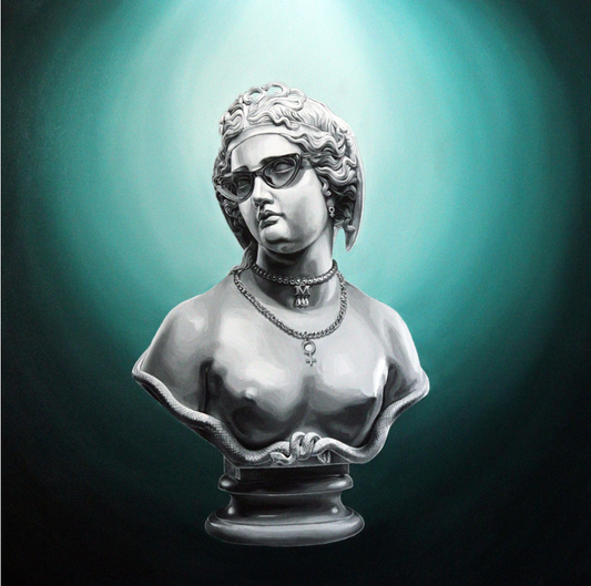 Promise I'll Be Nice - Medusa - Print