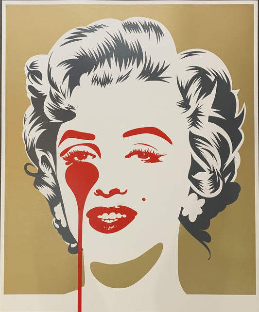 Marilyn Classic - Gold and Grey